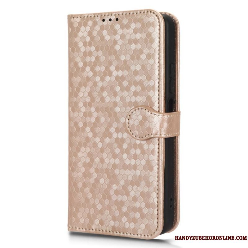 Flip Cover Xiaomi Redmi Note 12 4G Med Snor 3d Strappy Design