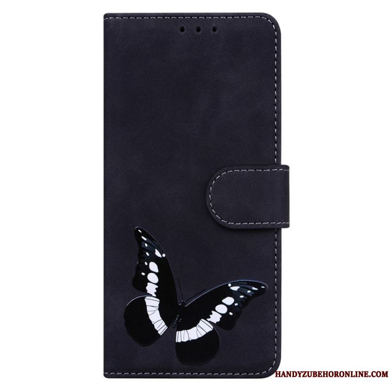 Flip Cover Xiaomi Redmi Note 12 4G Sommerfugle Design