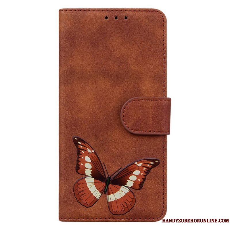 Flip Cover Xiaomi Redmi Note 12 4G Sommerfugle Design