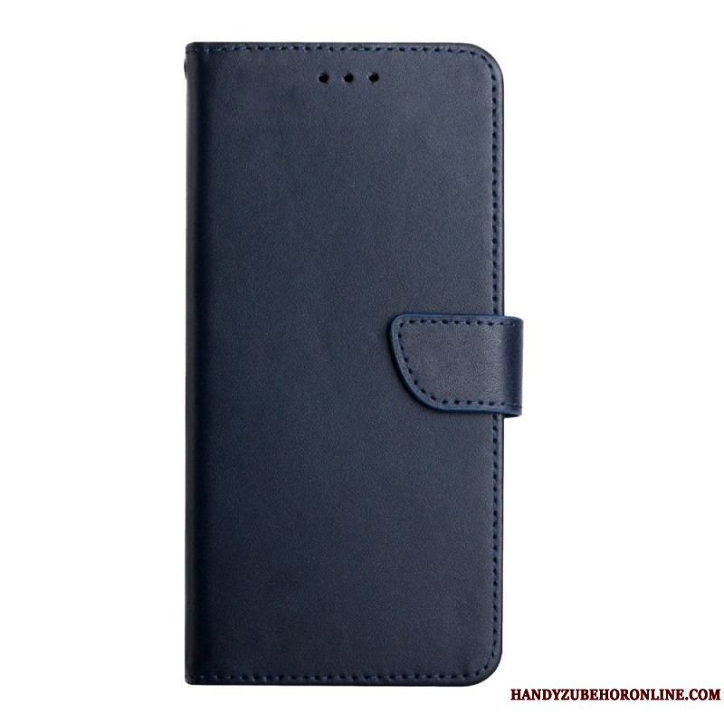 Flip Cover Xiaomi Redmi Note 12 4G Ægte Nappa Læder