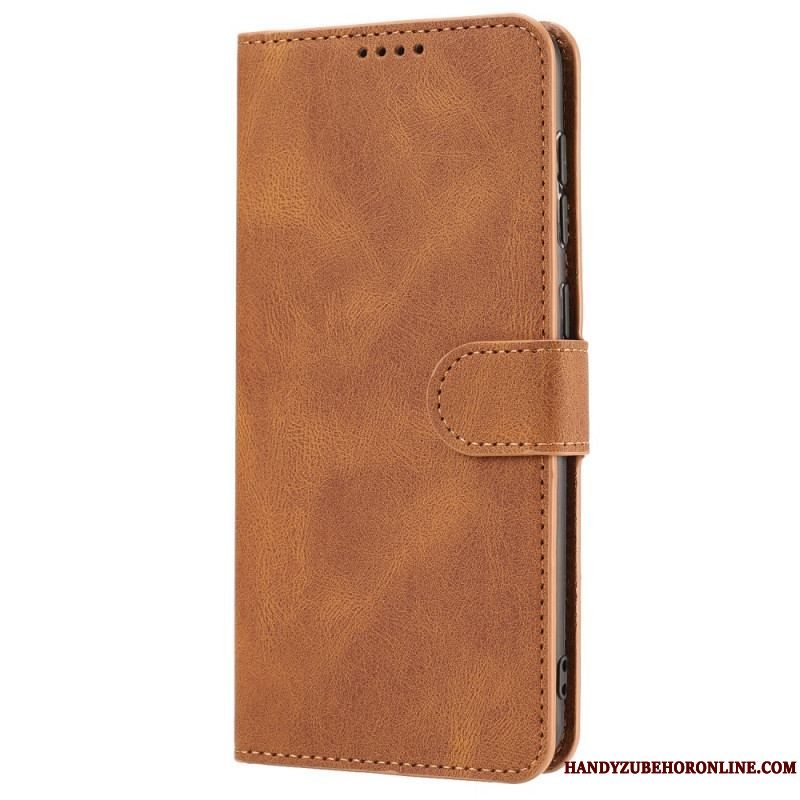 Flip Cover Xiaomi Redmi Note 12 5G Med Snor Retro Strappy