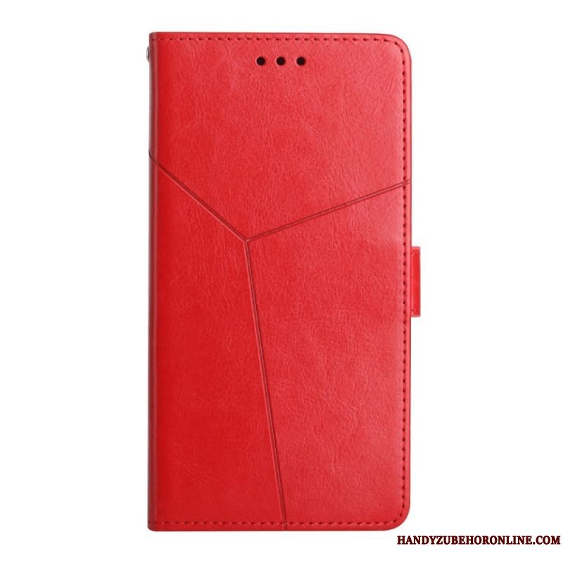 Flip Cover Xiaomi Redmi Note 12 5G Med Snor Y Strappy Design