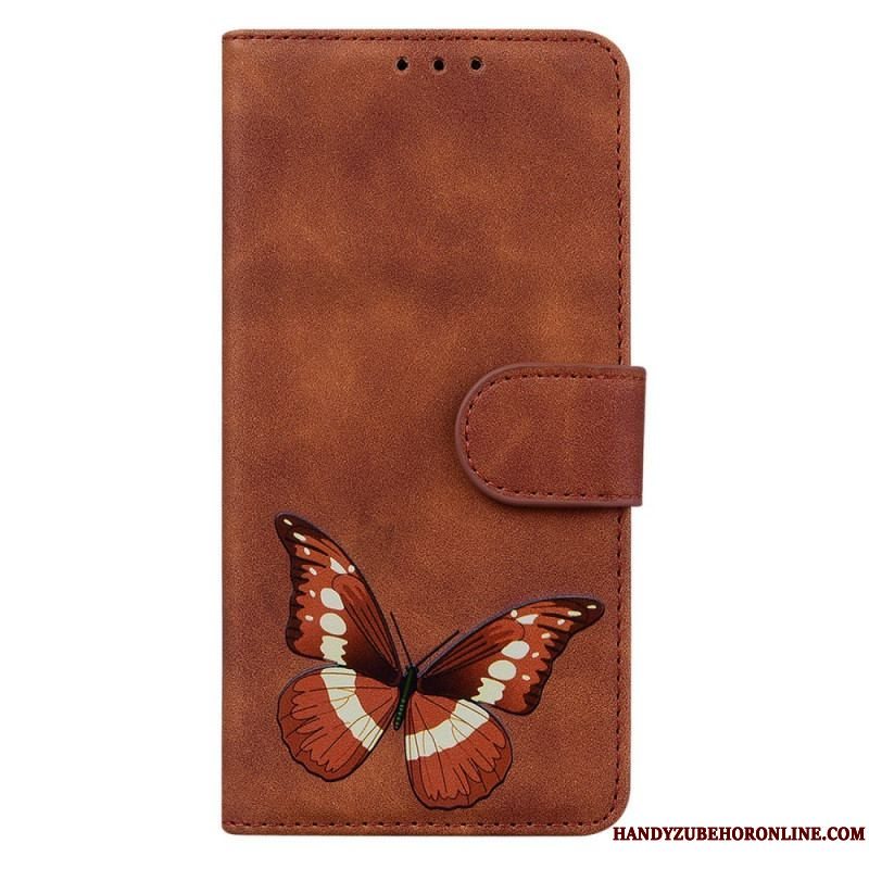 Flip Cover Xiaomi Redmi Note 12 5G Sommerfugle Design