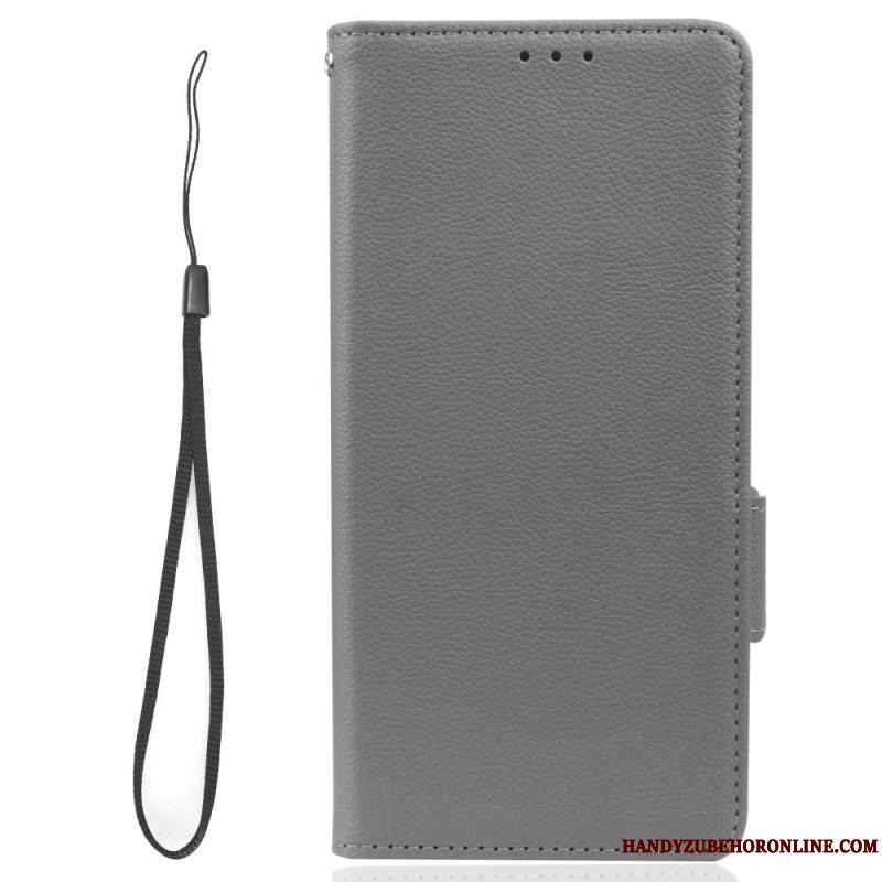 Flip Cover Xiaomi Redmi Note 12 5G Ultra Fin Litchi Stil