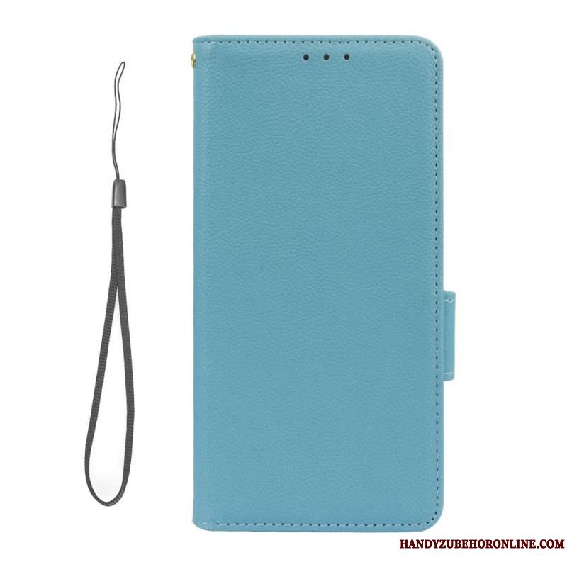 Flip Cover Xiaomi Redmi Note 12 5G Ultra Fin Litchi Stil