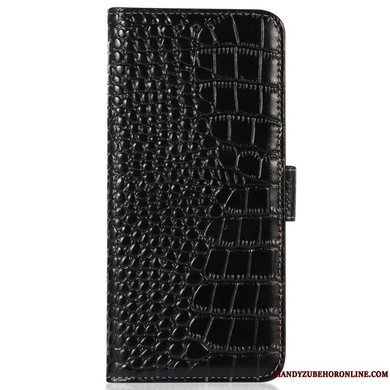 Flip Cover Xiaomi Redmi Note 12 Pro Crocodile Style Rfid