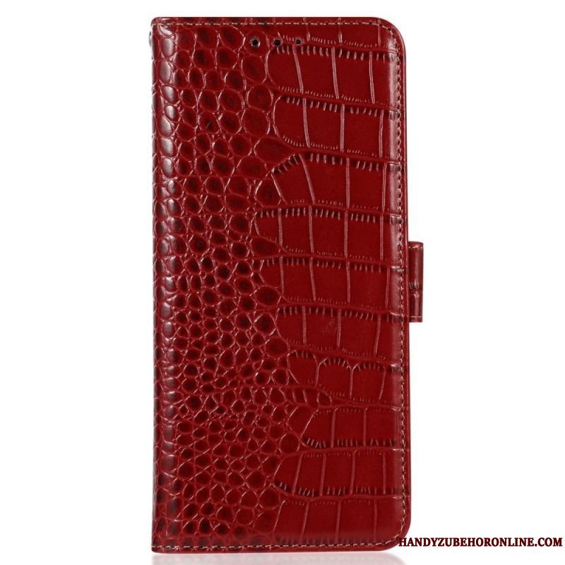 Flip Cover Xiaomi Redmi Note 12 Pro Crocodile Style Rfid