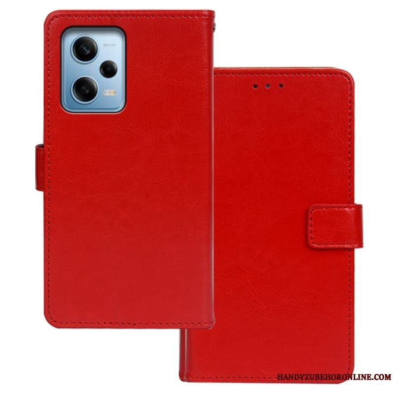 Flip Cover Xiaomi Redmi Note 12 Pro Idewei Læderstil
