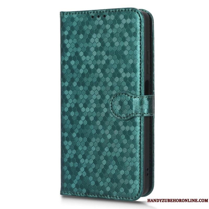 Flip Cover Xiaomi Redmi Note 12 Pro Plus Med Snor 3d Mønster Strappy