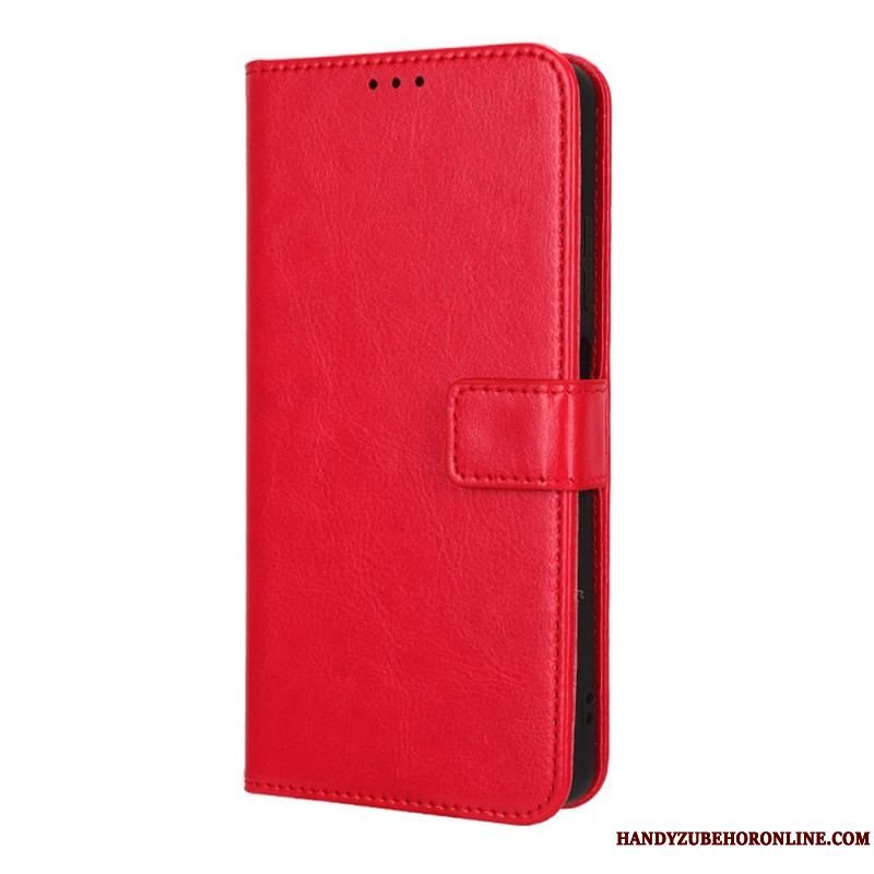 Flip Cover Xiaomi Redmi Note 12 Pro Plus Prangende Kunstlæder