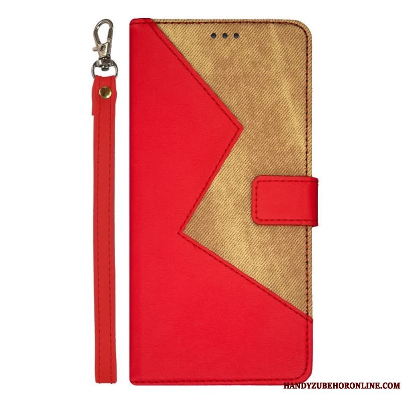 Flip Cover Xiaomi Redmi Note 12 Pro Plus Tofarvet Idewei