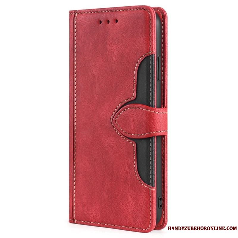 Flip Cover Xiaomi Redmi Note 12 Pro Tofarvet Blomster