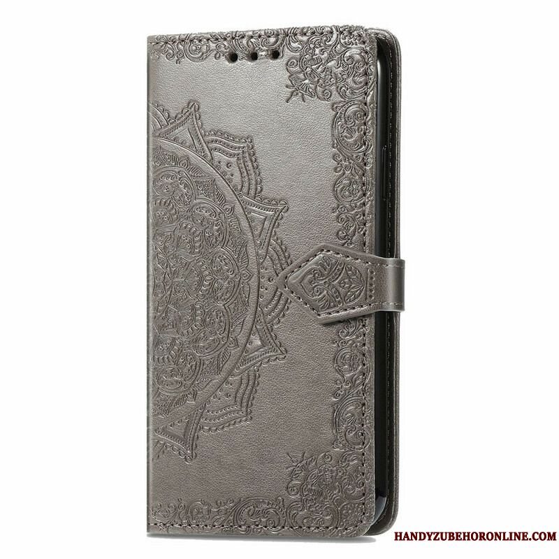 Flip Cover iPhone 13 Mini Mandala Middelalder