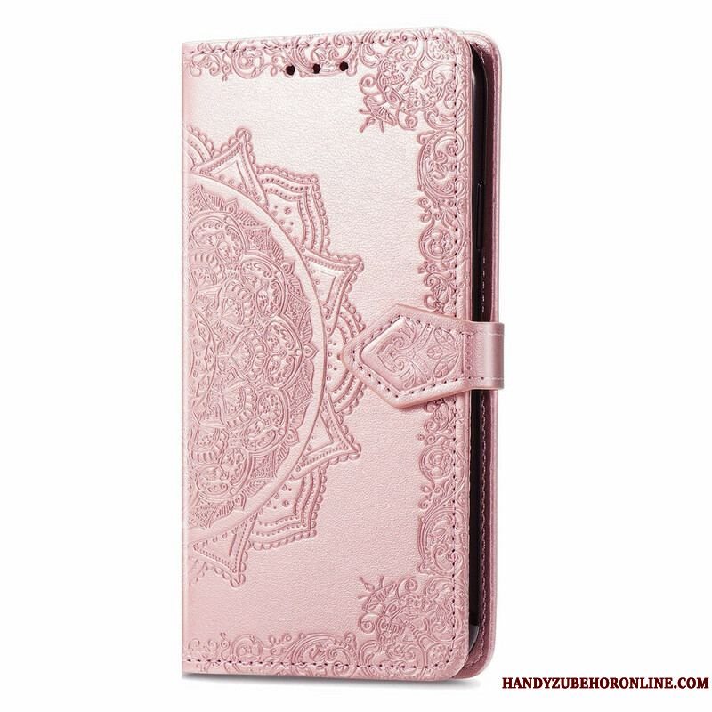 Flip Cover iPhone 13 Mini Mandala Middelalder