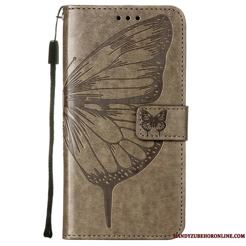 Flip Cover iPhone 13 Mini Sommerfugle Design