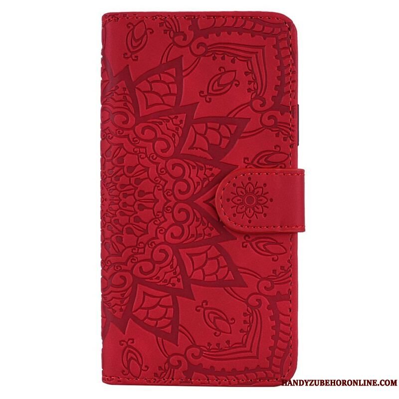 Flip Cover iPhone 13 Pro Barok-mandala