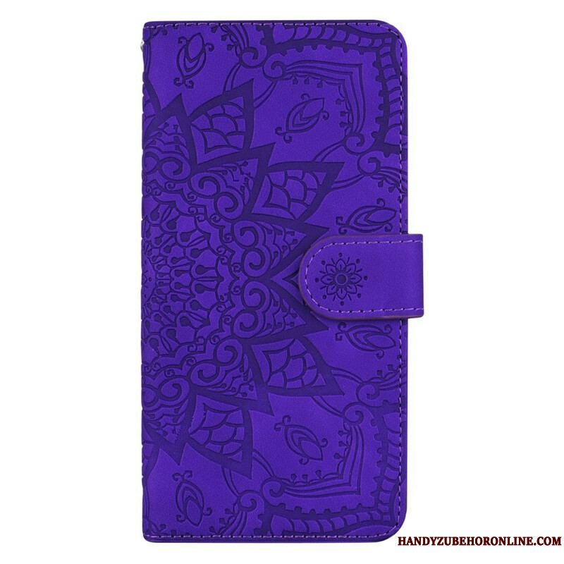 Flip Cover iPhone 13 Pro Barok-mandala