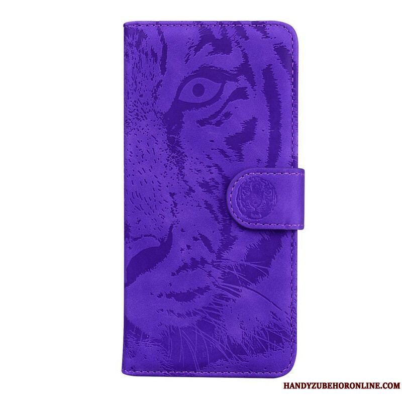 Flip Cover iPhone 13 Pro Tiger Ansigtsprint