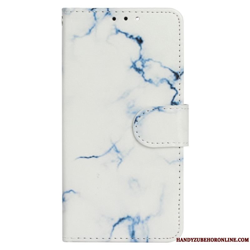 Flip Cover iPhone 14 Marmor