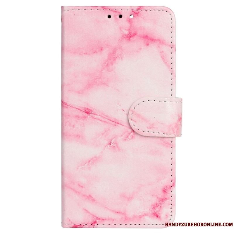 Flip Cover iPhone 14 Marmor