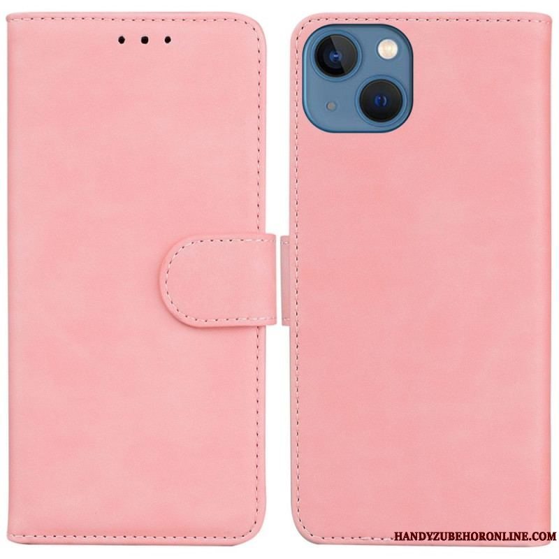 Flip Cover iPhone 14 Plus Style Læder Couture