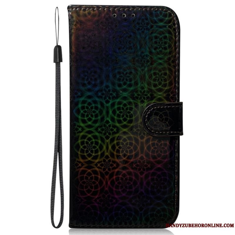 Flip Cover iPhone 14 Pro Disco-stil