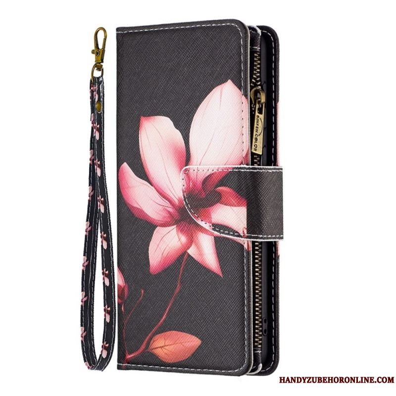 Flip Cover iPhone 14 Pro Punge Etui Blomster Tegnebog