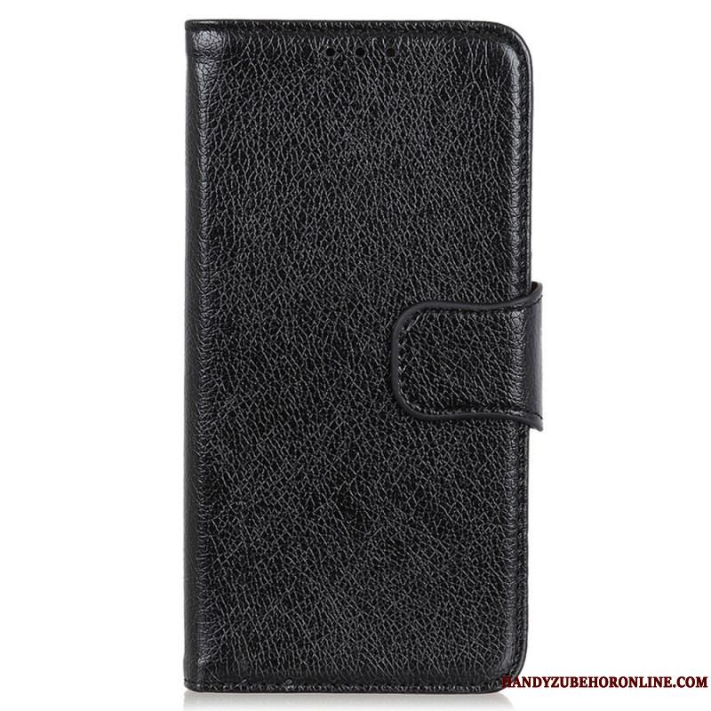 Flip Cover iPhone 14 Pro Split Nappa Læder