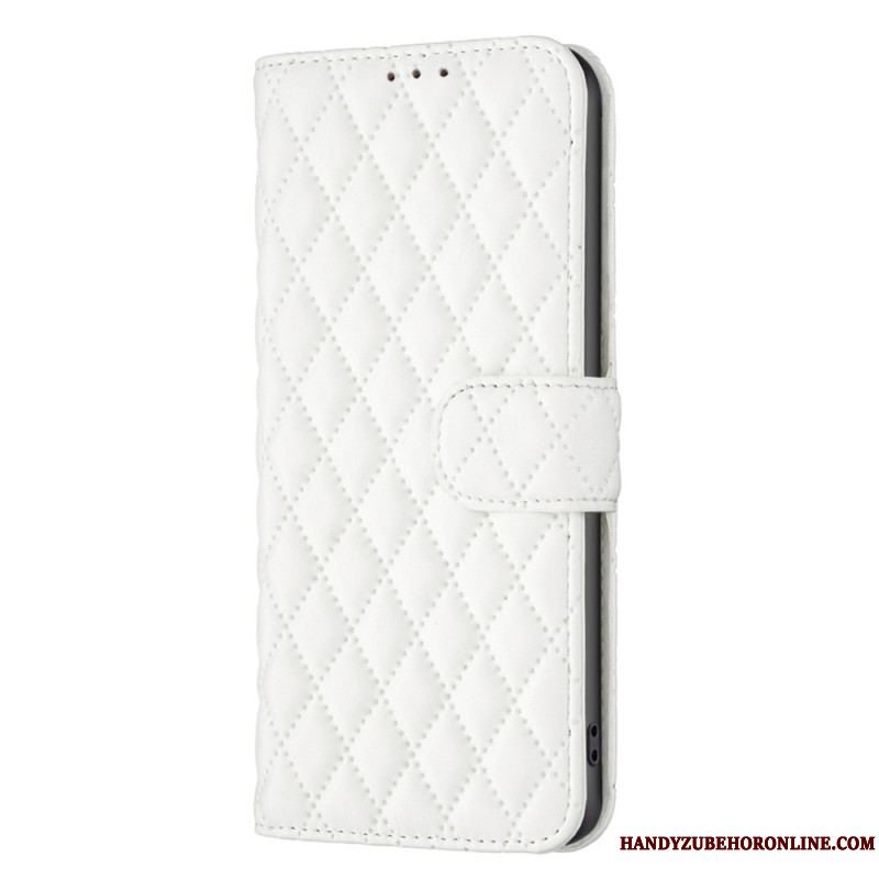 Flip Cover iPhone 15 Plus Quiltet