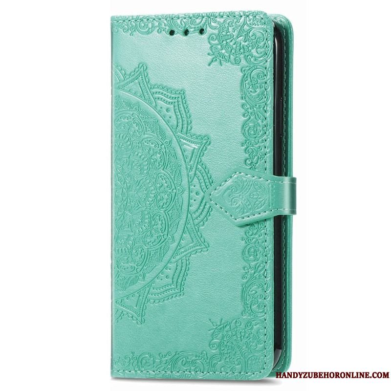 Flip Cover iPhone 15 Pro Barok Mandala