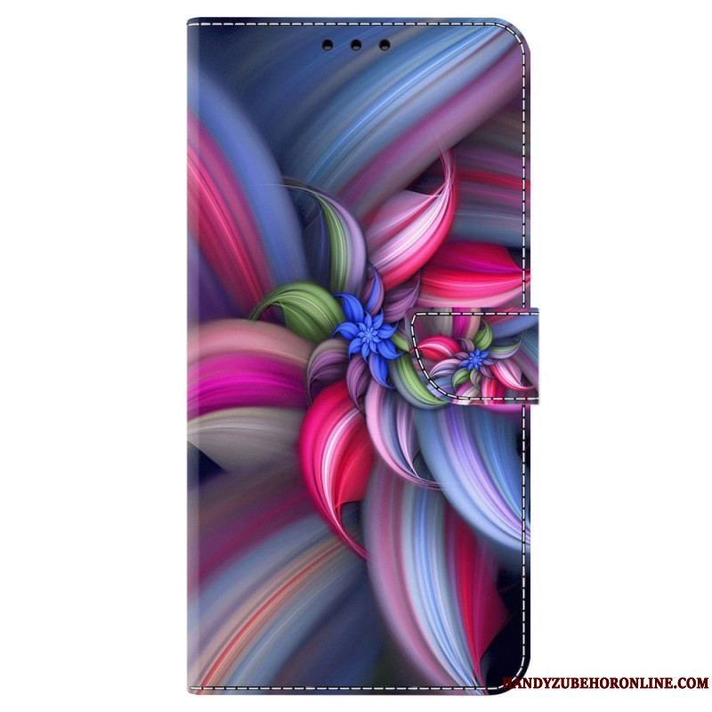 Flip Cover iPhone 15 Pro En Blomst