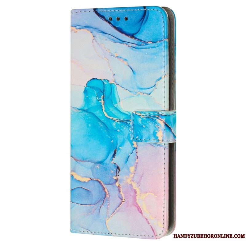 Flip Cover iPhone 15 Pro Max Marmoreret Stil