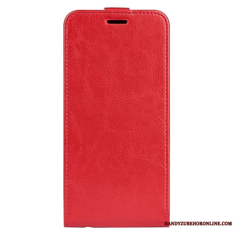 Læder Cover Huawei Mate 50 Pro Lodret