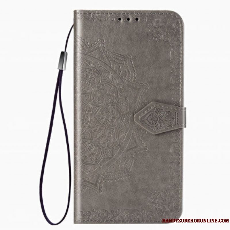 Læder Cover Samsung Galaxy A51 5G Mandala Middelalder