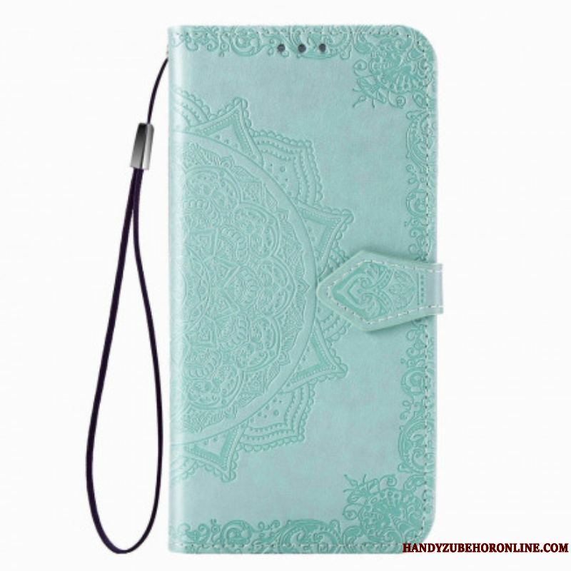 Læder Cover Samsung Galaxy A51 5G Mandala Middelalder