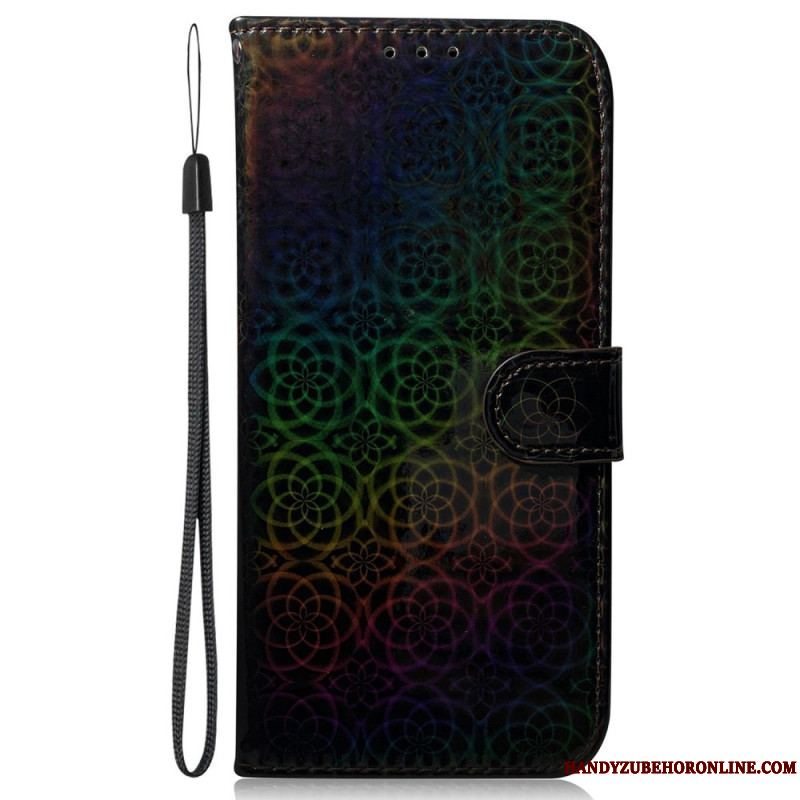 Læder Cover Samsung Galaxy A54 5G Disco-stil