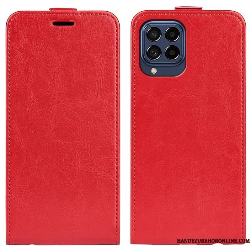 Læder Cover Samsung Galaxy M53 5G Flip Cover Sammenfoldelig