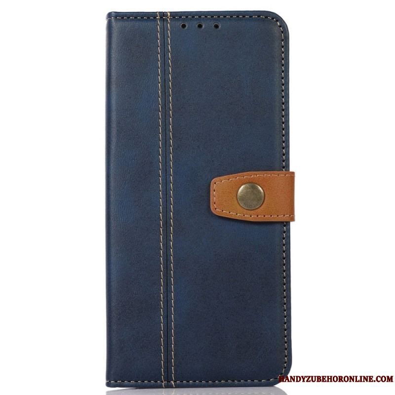 Læder Cover Samsung Galaxy M53 5G Vintage Rem