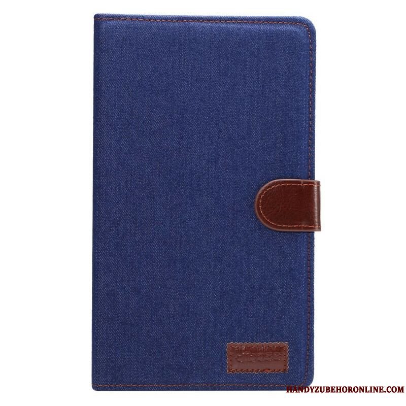 Læder Cover Samsung Galaxy Tab A7 Lite Jeans