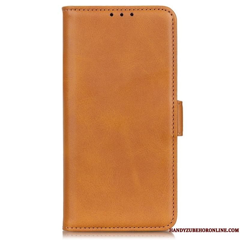 Læder Cover Sony Xperia 1 IV Dobbelt Lås