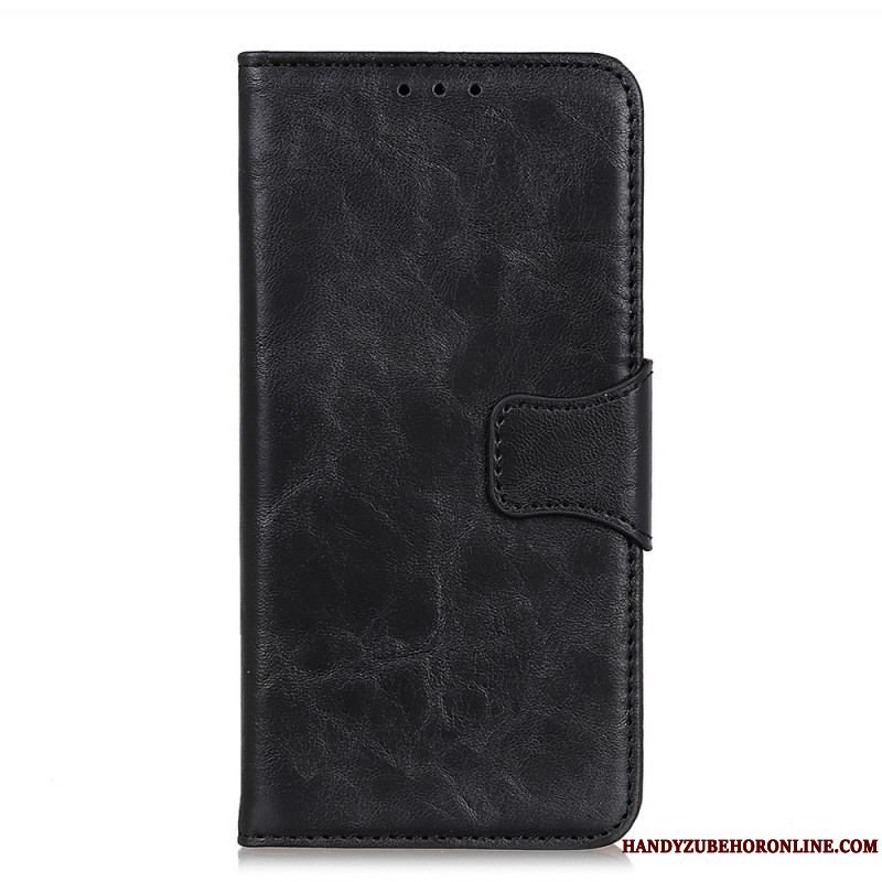 Læder Cover Sony Xperia 10 IV Split Læder Vintage Lås