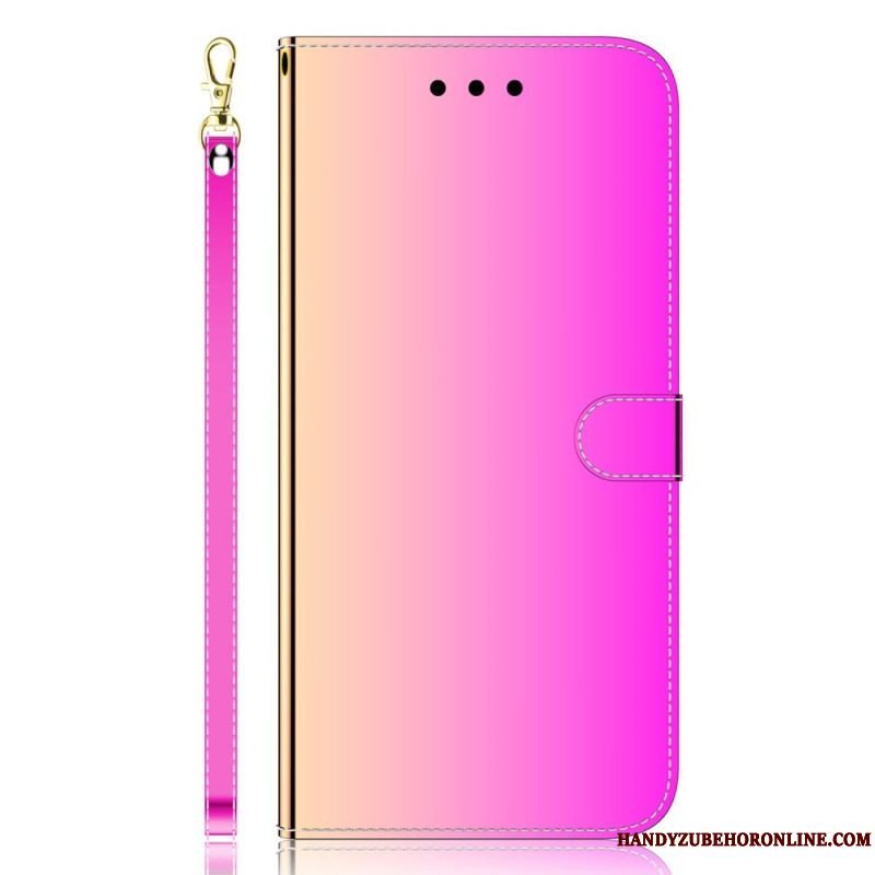 Læder Cover Xiaomi 12 Pro Spejlcover I Imiteret Læder
