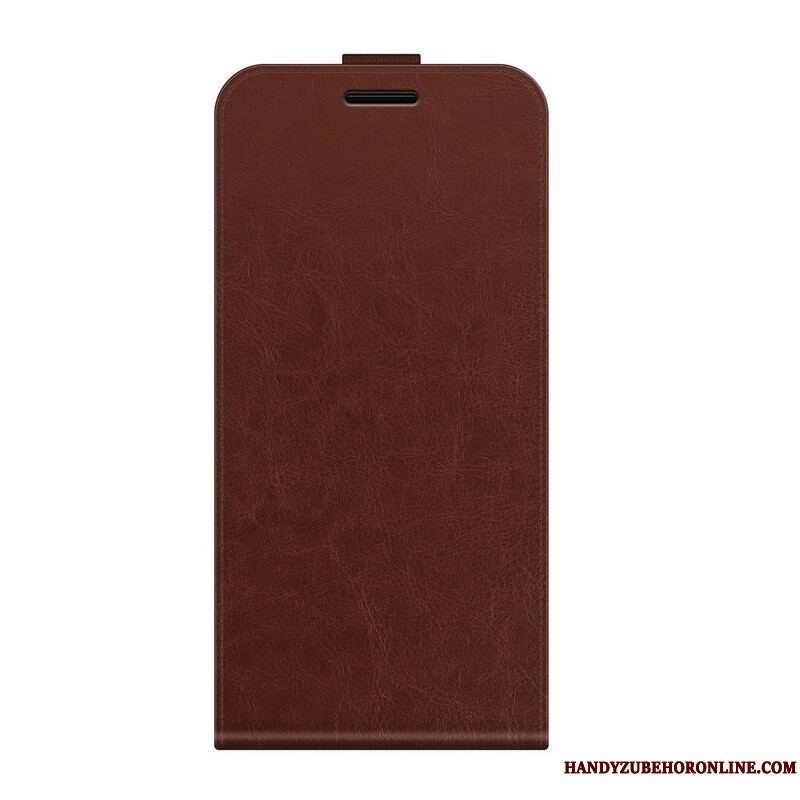 Læder Cover Xiaomi Redmi Note 10 5G Flip Cover Lodret Klap