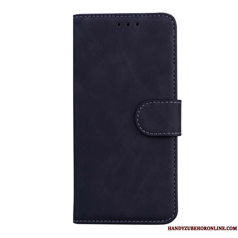 Læder Cover Xiaomi Redmi Note 10 5G Vintage Syning