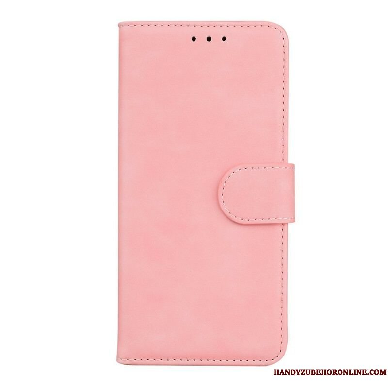 Læder Cover Xiaomi Redmi Note 10 5G Vintage Syning