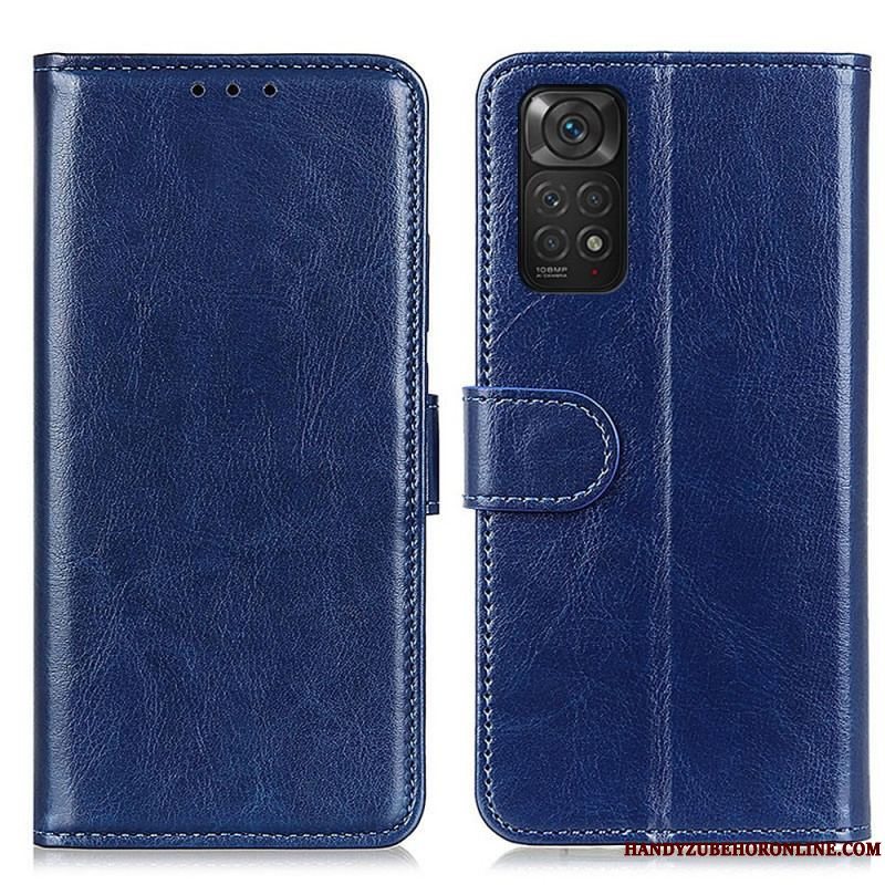 Læder Cover Xiaomi Redmi Note 11 / 11S Frossen Finesse