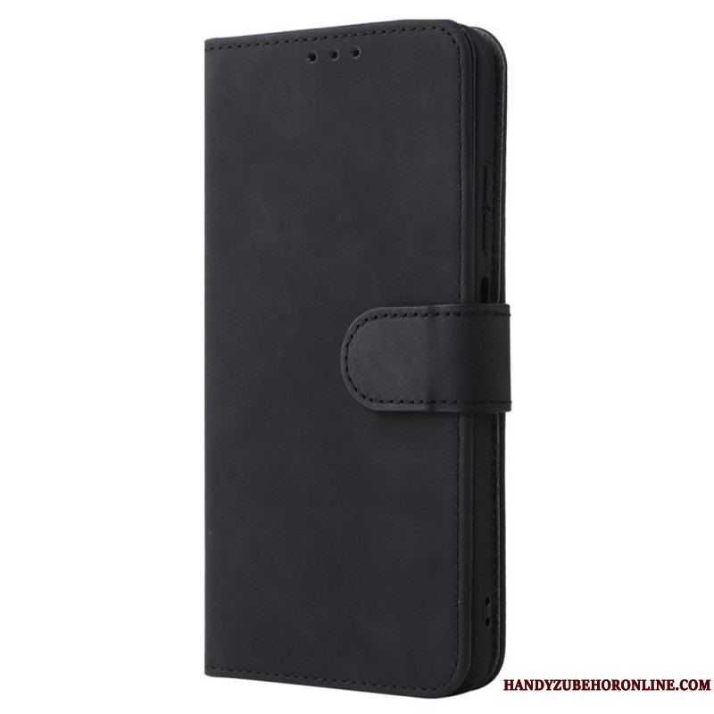 Læder Cover Xiaomi Redmi Note 11 / 11S Skin-touch Med Snor