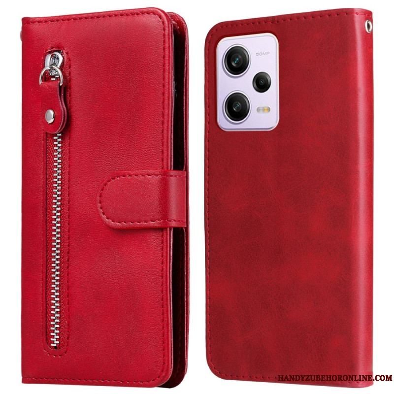 Læder Cover Xiaomi Redmi Note 12 Pro Pung