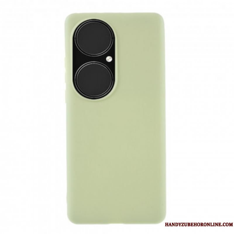 Mobilcover Huawei P50 Pro Mat Stiv Silikone