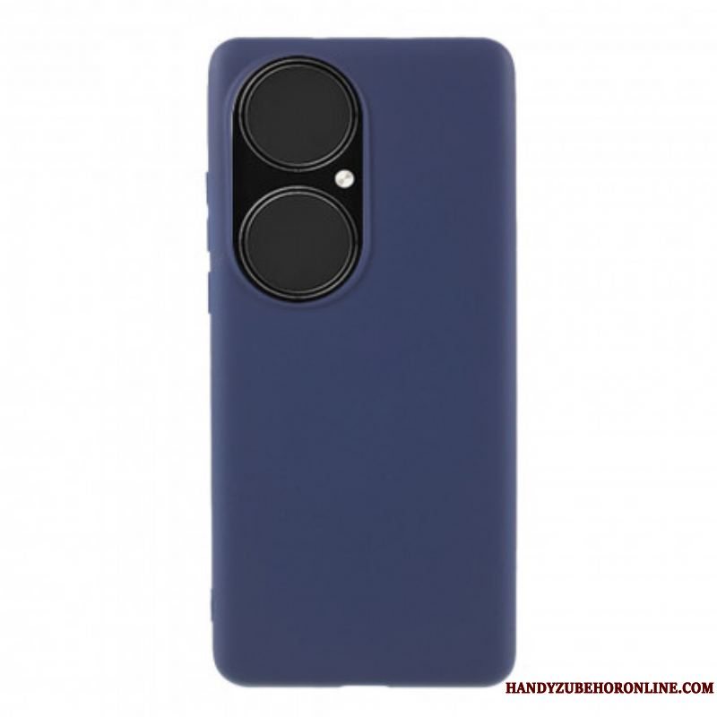 Mobilcover Huawei P50 Pro Mat Stiv Silikone